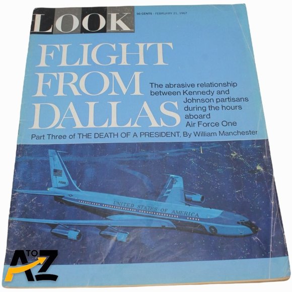 Lot 5 Look Life Magazines on JFK John F Kennedy (Death of a President) 1966-1969 - Picture 5 of 11